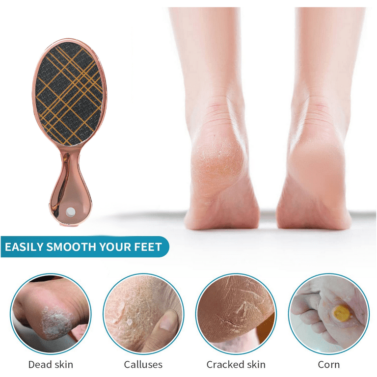 Heal A Heel NanoGlass Foot File  Foot Scrubber for Cracked Heels