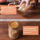 thumbnail image 3 of Tapas de Madera para Tarros de Cristal, Tapas de Madera de Boca y Regular, Reutilizables., 3 of 5