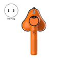 thumbnail image 2 of Travel Mini Steam Iron,Handheld Garment Steamer for Clothes, Portable Travel Preheating Dry Ironing Machine A US PLUG,1x Handheld Garment Steamer,Orange, 2 of 8