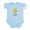 Sky Blue, variant on CafePress - Disc Golf Chick Infant Bodysuit - Baby Light Bodysuit, Size Newborn - 24 Months