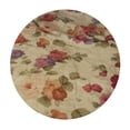 thumbnail image 2 of JEUXUS  Deluxe Elastic Edged Flannel Backed Fitted Table Cover - Antique Fruit Pattern - Small Round - Fits Tables up to Diameter, 2 of 7
