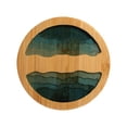 thumbnail image 4 of Posavasos de bambú para té y café, posavasos de bambú para bebidas, regalo de oficina Estilo B, 4 of 9