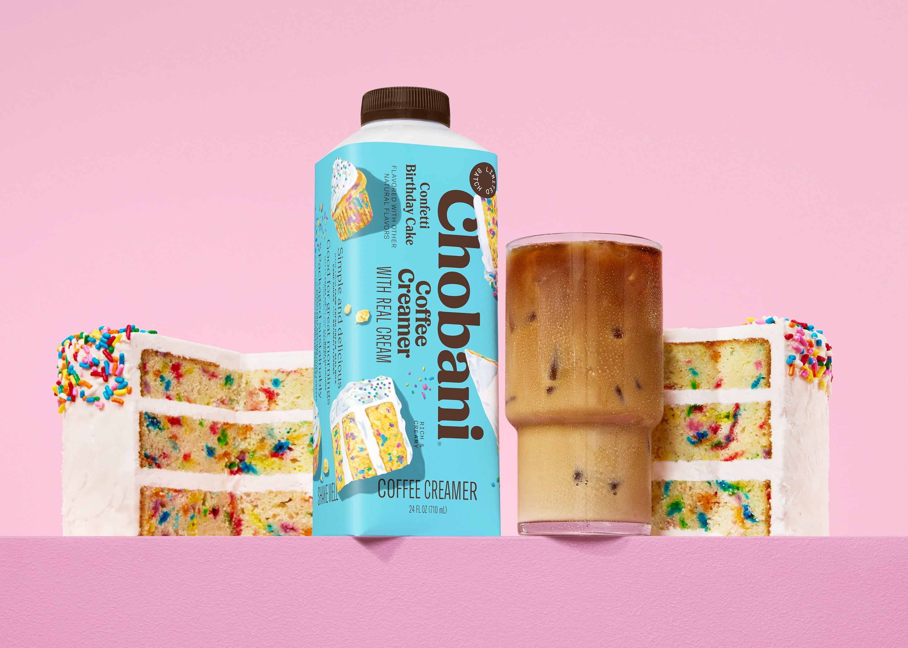 Chobani Coffee Creamer Limited Batch Birthday Cake 24 fl oz