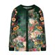 thumbnail image 5 of Cárdigan informal de punto con estampado floral para mujer, chaqueta abotonada y abrigo superior para mujer, 5 of 5