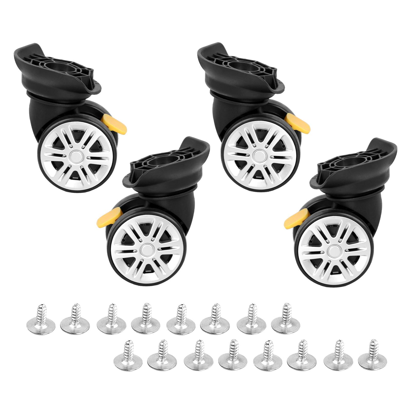 Luggage Suitcase Wheels A18 Double Row Wheel 60mm Left & Right Swivel