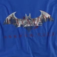 thumbnail image 2 of Arkham City Bat Fill Women's T Shirt, Royal, Large, 2 of 6