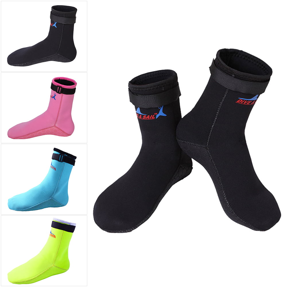 Details about   3MM Neoprene Diving Boots Scuba Wetsuit Surfing Snorkeling Swimming Socks S-XL 