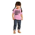 thumbnail image 3 of Worlds Okayest Niece Family Love Youth T Shirt Tee Girls Infant Toddler Brisco Brands 6M, 3 of 4