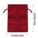 thumbnail image 3 of 50pcs Burgundy Linen Drawstring Bags Christmas Gift Packaging Imitation Linen Bags Christmas Gift Bags Christmas Advent Calendar, 3 of 9