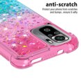 thumbnail image 3 of Funda para Xiaomi Redmi Note 10S 4G/Note 10 4G Transparente con Brillos Carcasa Protectora Antigolpes con Glitter Brillante, 3 of 5