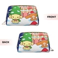 thumbnail image 2 of Saiise Sanrio Print Makeup Bag PU Leather Travel Makeup Bag Organizer Makeup Pouch, Portable Cosmetic Bags for Women,Cute Make Up Bag for Travel Size Toiletries Accessories Brushes, 2 of 7