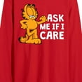 thumbnail image 2 of Garfield - Ask Me If I Care - Men's Long Sleeve T-Shirt, 2 of 4
