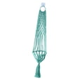 thumbnail image 3 of Maceta colgante de cuerda tejida, decoración de casa con borla, fuerte y Flexible, resistente, ahorro de espacio, maceta, cesta de red para jardín 11 metros, 3 of 8