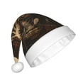 thumbnail image 2 of Cauagu Western Skull Cowboy for Adult Christmas Hat,1-Pack Xmas Holiday Hat Santa Hat for Women & Men Festive Headwear Accessories Fit for Christmas/New Year/Party, 2 of 6