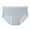 Gray, variant on Swuxness Women's Comfortable Briefs, Women's Underwear, Women's High Elastic Thin Ice Silk Briefs Extended Crotch Non Binding Dry Briefs Panties Beige, L