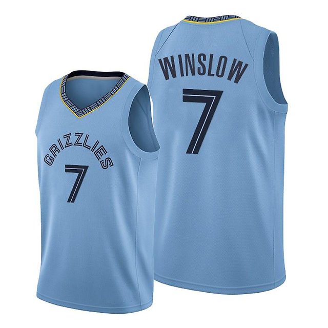 Camiseta de los Grizzlies de Memphis No. 7 Justise Winslow-M- BmatwkZeng Bmatwe Jersey