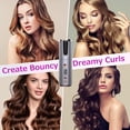 thumbnail image 5 of Rechargeable curling iron, electric perm, thermal conductivity material is tourmaline ceramic - gray, 5 of 6