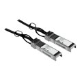 thumbnail image 1 of StarTech.com Cisco SFP-H10GB-CU3M Compatible 3m 10G SFP+ to SFP+ Direct Attach Cable Twinax, 10GbE SFP+ Copper DAC 10 Gbps Low Power Passive Transceiver Module DAC, Cisco Firepower, ASR920 - Lifetime Warranty (SFPCMM3M) - Direct attach cable - SFP+ to SFP+ - 10 ft - twinaxial - for P/N: ET10GSFP, PEX10000SFPI, PEX10GSFP, PEX10GSFP4I, PEX20000SFPI, 1 of 3