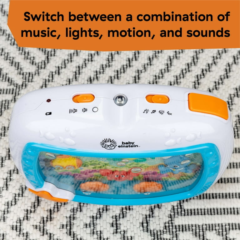 Baby Einstein Sea Dreams Soother Baby Sleep Sound Machine with Remote,  Multicolor 