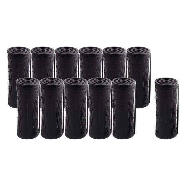 Seitruly Cold Perm Rods Curling Hair Curly Wavy Rod Set Mujeres Niñas Cuidado del cabello 12 piezas 3.0 m