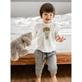 thumbnail image 2 of Boy With A Pet Kitten Long Sleeve Toddler -Image by Shutterstock,  3 Toddler, 2 of 4