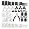 thumbnail image 2 of Zipper Repair - 183 Pcs Zipper Replacement Set with Installation Plier for Jacket, Coat, Luggage, Backpack, Handbag etc, 2 of 8