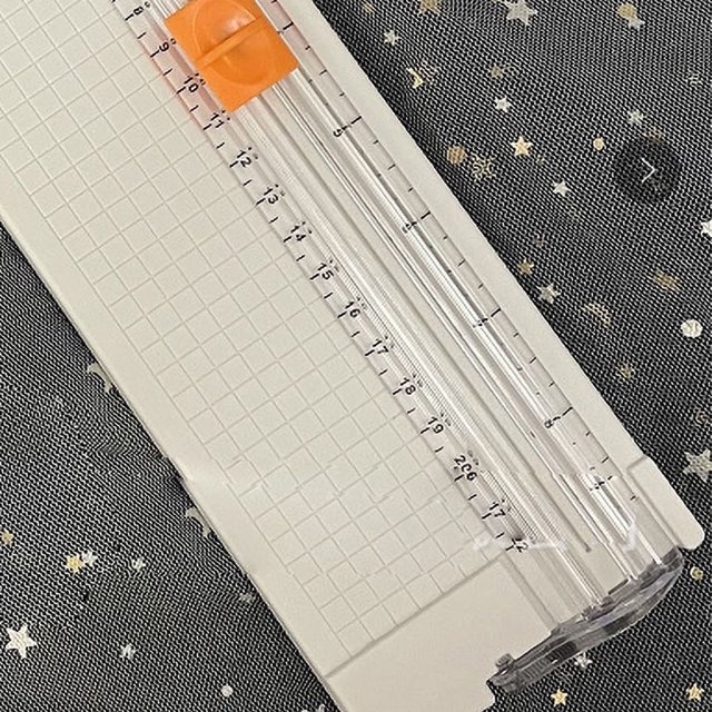 Paper Cutter Craft Paper Trimmer Scrapbook Paper Cutter Scrapbook Paper Trimmer Paper Cutter Small Mini Folding Clear Scale Burrs Free Carbon Steel Cutting Scrapbook Paper Trimmer