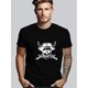 thumbnail image 1 of Men's Casual T-Shirt with Letter Pattern, Round Neck, Short Sleeves -Machine Washable, Summer Wear, 1 of 5