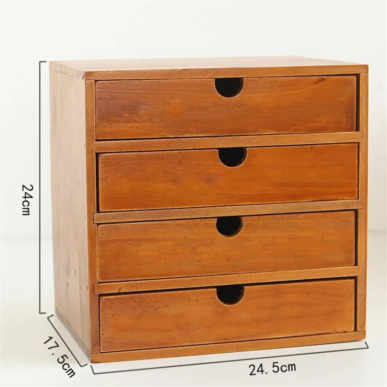 Vintage Wooden Box Storage Drawer Wooden Chest Of Drawers Jewelry Box Cosmetics Organizer Home Decoration Desktop Storage Box