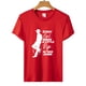 thumbnail image 4 of Fiudx Liquidación de Ofertas Flash Moda Mujer Casual Impresión Pulóver Manga Corta Camiseta Tops Blusa, 4 of 4