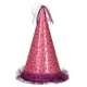 thumbnail image 1 of Unique Party - Gorro de Fiesta Diseño Estampado de Leopardo (Rosa), 1 of 2