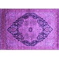 thumbnail image 1 of Ahgly Company Indoor Rectangle Oriental Purple Industrial Area Rugs, 7' x 10', 1 of 4