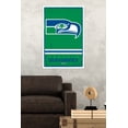 thumbnail image 2 of NFL Seattle Seahawks - Retro Logo 15 Wall Poster, 22.375" x 34", 2 of 2