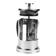 thumbnail image 1 of Cafetera y tetera de prensa francesa de acero inoxidable 304 y vidrio resistente al calor de 350 ml, 1 of 9