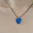 thumbnail image 4 of Necvior Simple Loves Pendant Clavicle Chain Adjustable Black Rope Cold Wind Necklace, 4 of 20