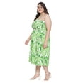 thumbnail image 3 of Oussum Robe Tube Courte pour Femmes Sans Manches, Robes d'Été, Vert, 3 of 7