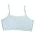 thumbnail image 5 of Girl's Lace Cami Stretch Lace Half Cami Breathable Lace Bralette Top for For Teens Training Bra 8-12Years, 5 of 6