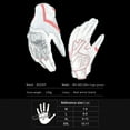 thumbnail image 4 of Meterk Motorcycle Gloves for Men Women Touchscreen Motocross Dirt Bike Riding Gloves All Finger with Carbon Fiber Protective Hard Knuckles, 4 of 7