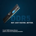 thumbnail image 2 of Memoria de escritorio RAM Crucial de 32 GB (2 x 16 GB) DDR5 de 5600 MHz, 2 of 5