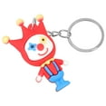 thumbnail image 6 of HOMEMAXS Small Clown Pendant Keyring Backpack Key Chain Purse Decorative Clown Keychain, 6 of 8