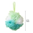 thumbnail image 3 of 18K+ Saved Kumdkd Bath Flower Sponge - Colorful Exfoliating Shower Pouf for Women/Men, Extra Soft Body Scrubber with Hanging Loop, Eco-Friendly Bath Ball (4.7" Rainbow), 3 of 4