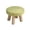 C, variant on Modern Round Wooden Foot Stool with Soft Padded Seat, Non-Slip Small Step Stool for Living Room Hallway, Adults Step Up Stool