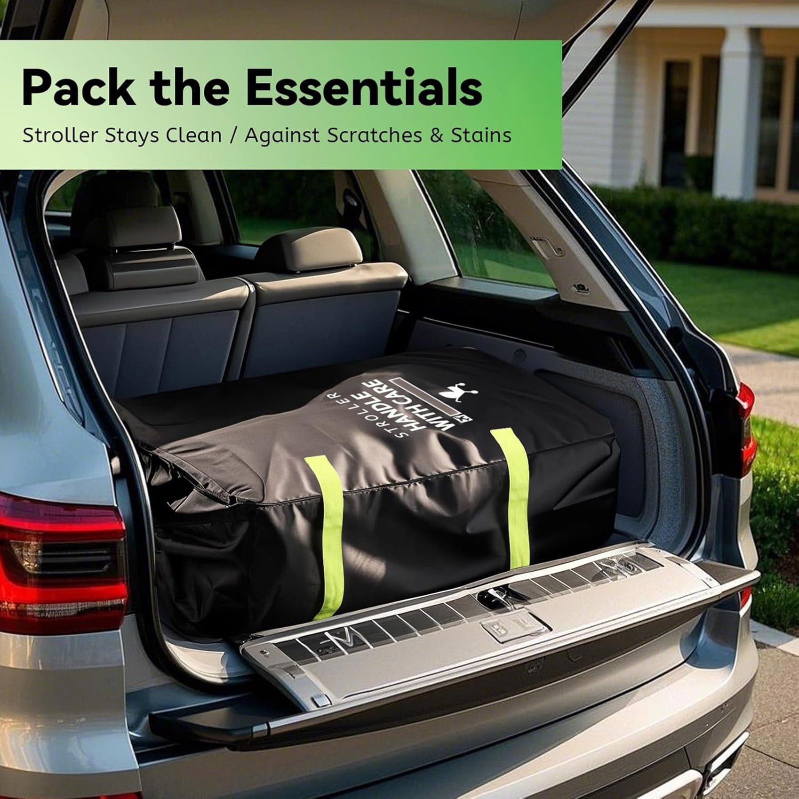 Large Baby Strollers Storage Bag for Umbrella Strollers and Car Seat Waterproof Oxford Fabric for Travel Protections