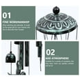 thumbnail image 5 of OUNONA  Garden Hummingbird Wind Chimes Bell Retro Balcony Decoration, 5 of 8