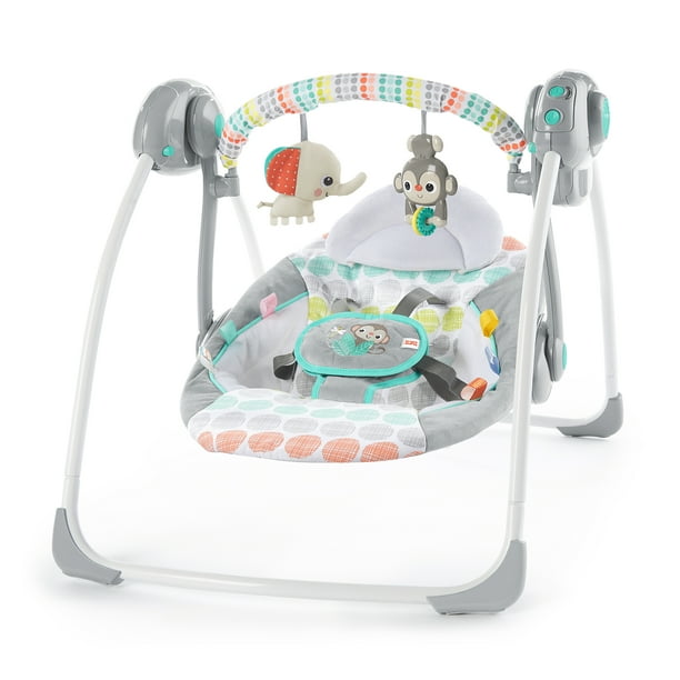 Bright Starts Whimsical Wild Portable Swing Walmart Com Walmart Com bright starts whimsical wild portable swing