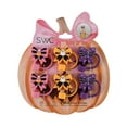 thumbnail image 5 of Cook With Color 6-Piece Halloween Bow Straw Toppers – Multicolor Drink Covers, Dishwasher Safe, 5 of 5