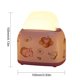 thumbnail image 4 of Mini tostadora luz nocturna adornos 5V 1200mAh máquina de pan lámpara de escritorio (rosa) Wdftyju Para estrenar, 4 of 4