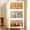 Cream-76QT/3 Pack, variant on Storage Bins with Lid 2 Pack 76QT, Stackable Storage Containers with Wheels and Magnetic Doors, Plastic Clothes Closet Organizers and Storage Box for Home and Office