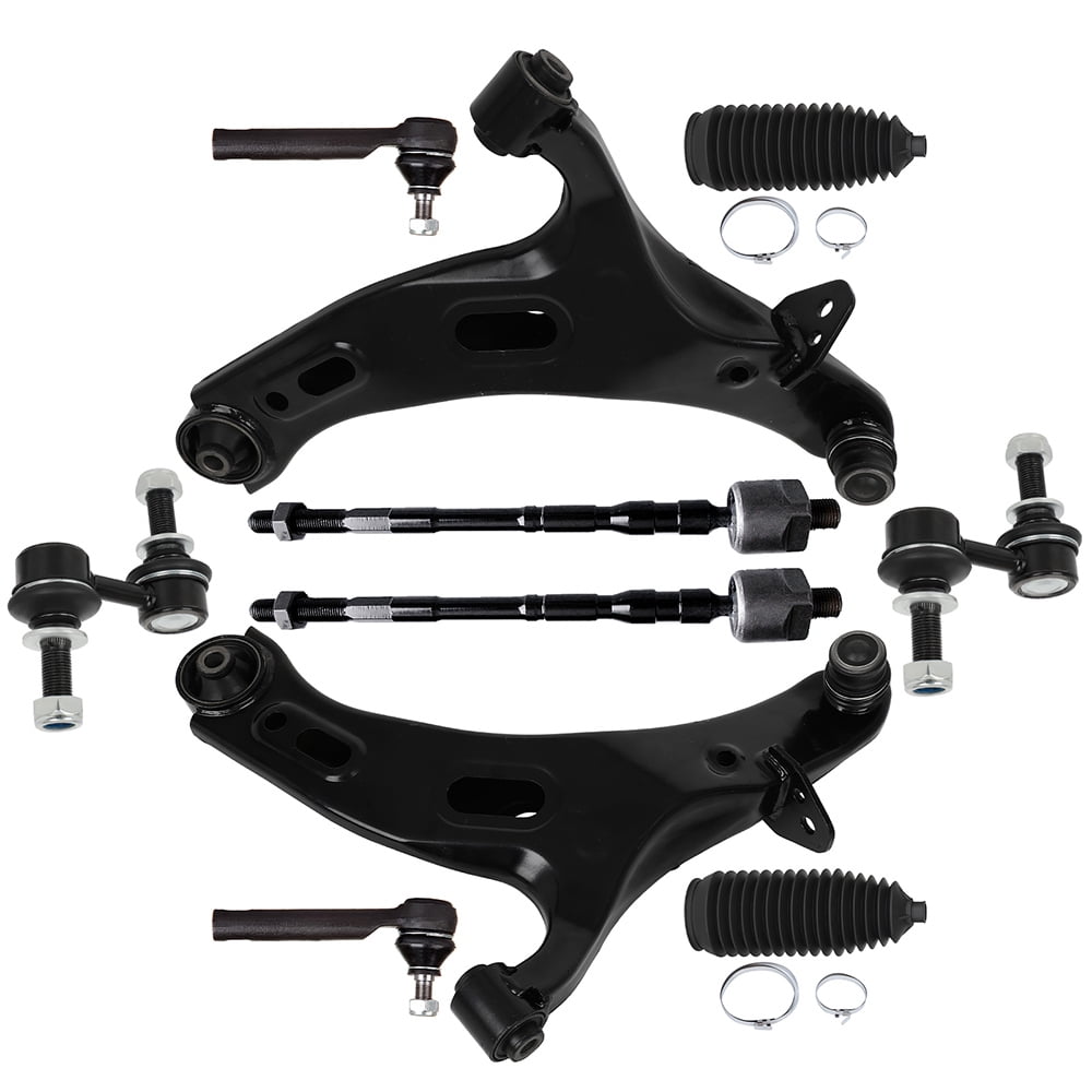 ECCPP - 10PCS Front Lower Control Arm w/Ball Joint Compatible Fit 2010-2014 For Subaru Legacy Suspension Kit