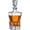 Iceberg Whiskey Decanter, variant on Whiskey Decanter,25 oz Square Whiskey Decanter with Stopper,for Liquor Scotch Bourbon Vodka Brandy or Wine